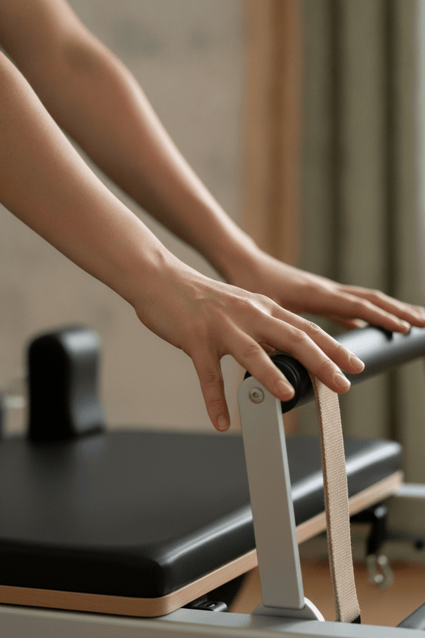 Pilates for neck and shoulder pain — hands-on instruction for thoracic extension and scapular setting